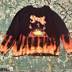 Ghost Band Black and Orange Sweatshirt